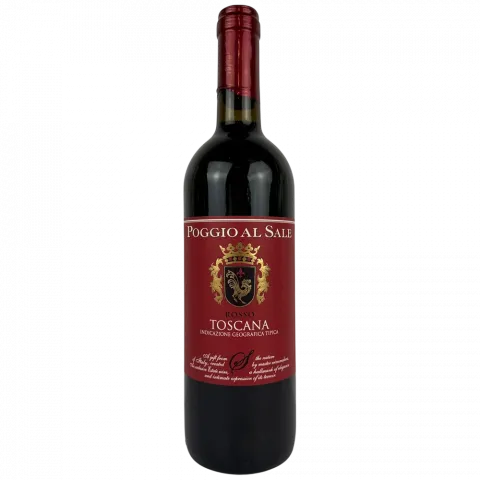 Вино POGGIO AL SALE Тоскана 0,75л сухе черв. 13 Італія
