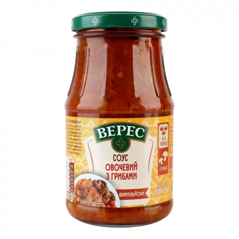 Соус Верес 310 г скл. Овочевий з грибами