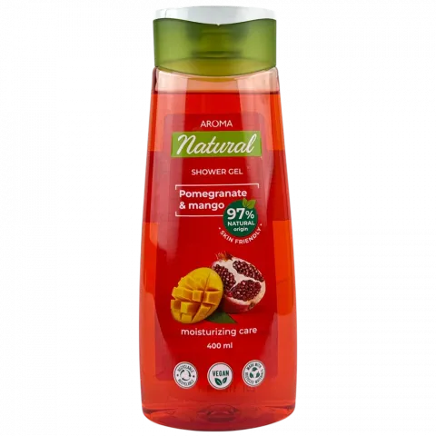 Гель д/душу AROMA 400 мл Гранат і манго И989 (Болгарія)