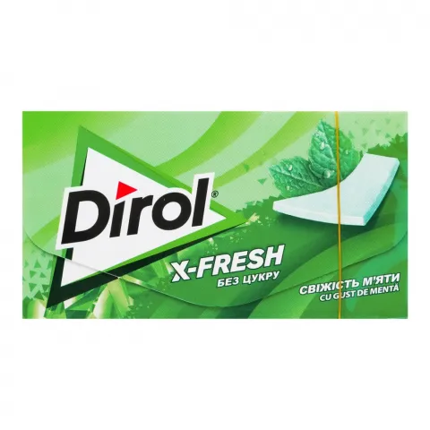 Жув. гумка Dirol X-Fresh 13,5 г Cвіжість м`яти