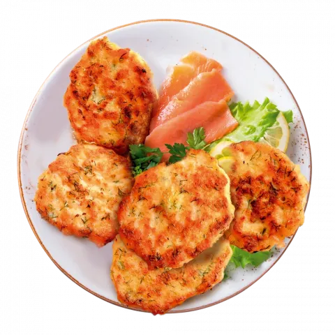 Биточки Дачні` з Сьомги`