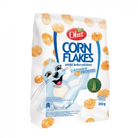 Кукурудзяні пластівці OBST глазуровані 250 г (Польща)
