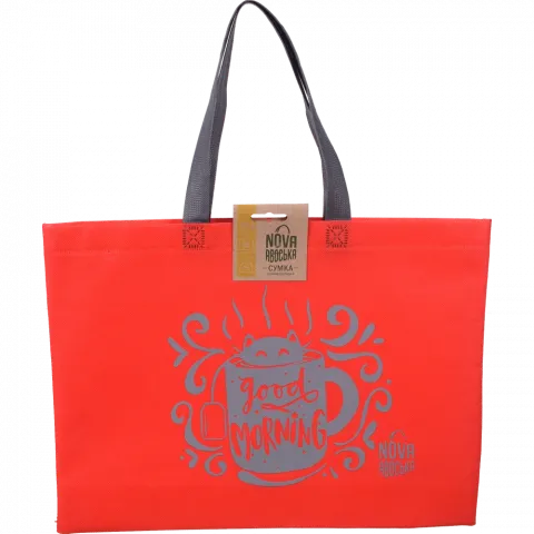Еко-сумка Nova Авоська 42х40 см донна складка спанбонд в асорт.