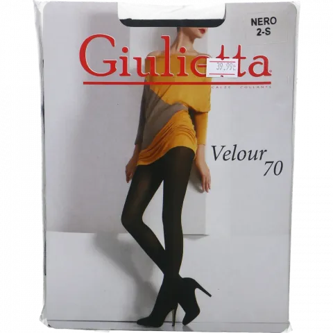 Колготи жін. Giulietta Velour 70 Nero 2