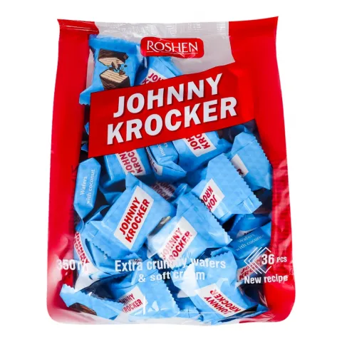 Вафлі Рошен Johnny Krocker 350 г Coconut