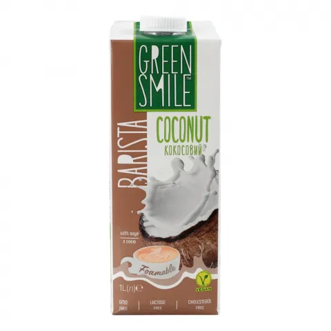 Напій Green Smile 3 1 л ультрапастеризований кокосово-соєвий Barista