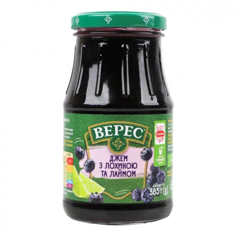 Джем Верес 385 г з лохиною та лаймом