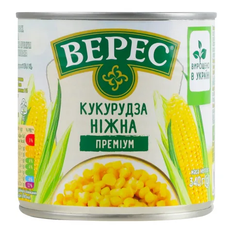 Конс Кукурудза Верес 340 г з/б Посольська