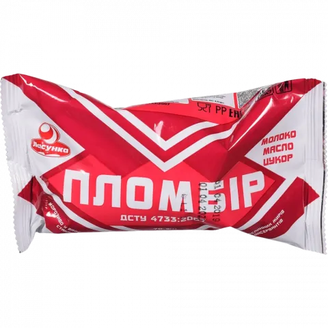 Морозиво Ласунка 70 г ваф. стак. Пломбір