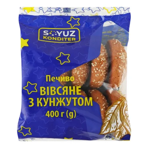 Печ вівсяне Soyuz Konditer 400 г з кунжутом