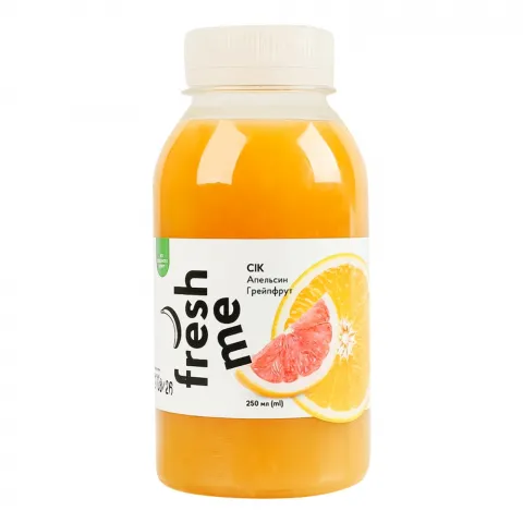 Апельсиновий сік прямого віджиму з грейпфрутом 250 мл