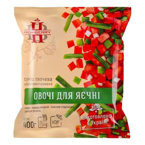 Св морож Суміш Highberry 400 г Овочі д/яєчні