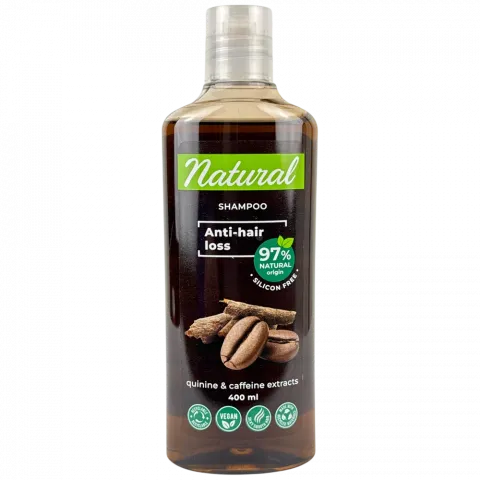 Шампунь AROMA 400 мл з кофеїном И591 (Болгарія)