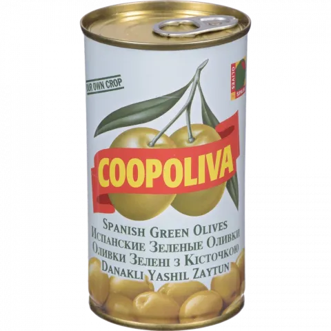 Оливки Куполіва 350/370 г з/б з/к