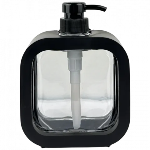 Дозатор д/миючих засобів 500мл чорний  FZJ-22-34772 И046