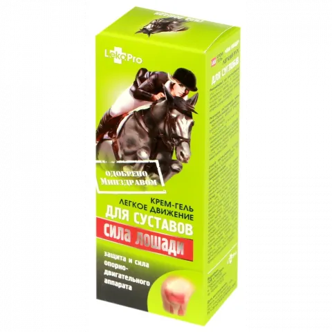 Крем-гель ЛекоПро Сила кінська 75 мл д/суглобів Легкий рух