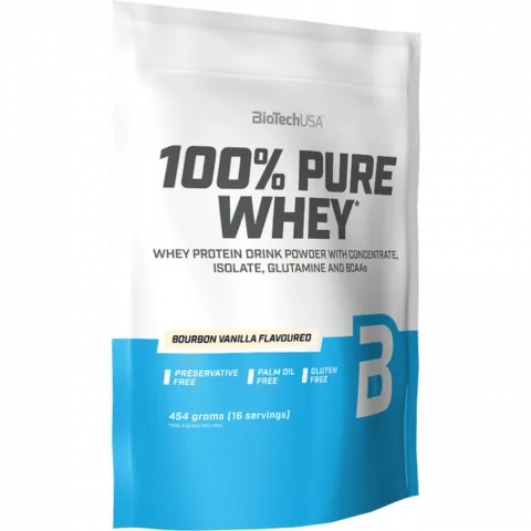 Протеїн Biotech USA 100 Pure Whey 454 г Bourbon vanilla