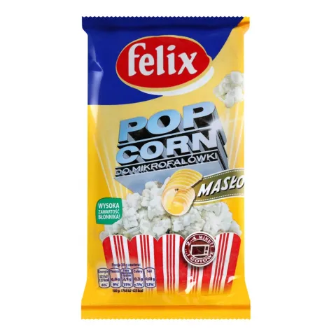 Попкорн Felix 90 г зі смаком масла