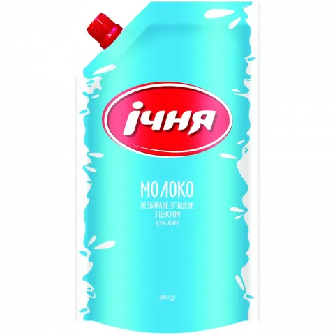 Молоко згущ. Ічня 300 г д/пак. з цукром 8,5