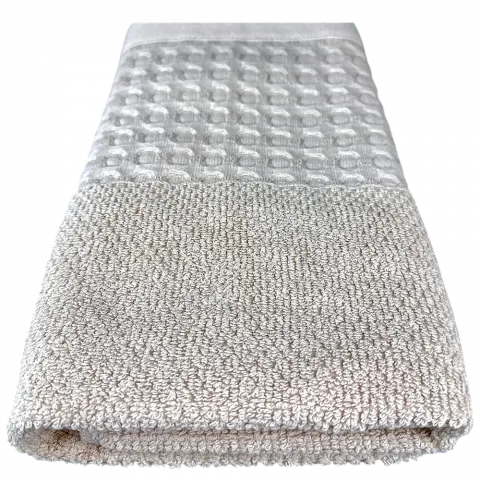Рушник махровий DINA.ME QD-0568 50х90 см 500 г/м2 Піщана черепашка (Узбекистан) И168