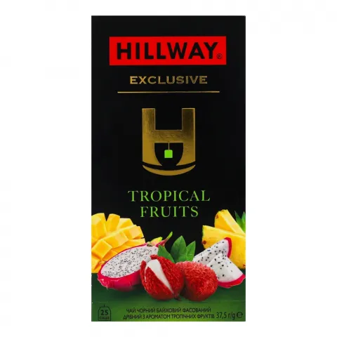 Чай Хілвей 25 шт. Ексклюзив Tropical Fruit
