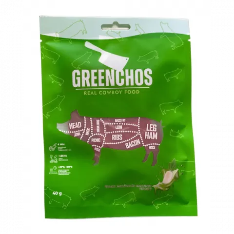 Слайси Greenchos 40 г Свині зі смаком хрону