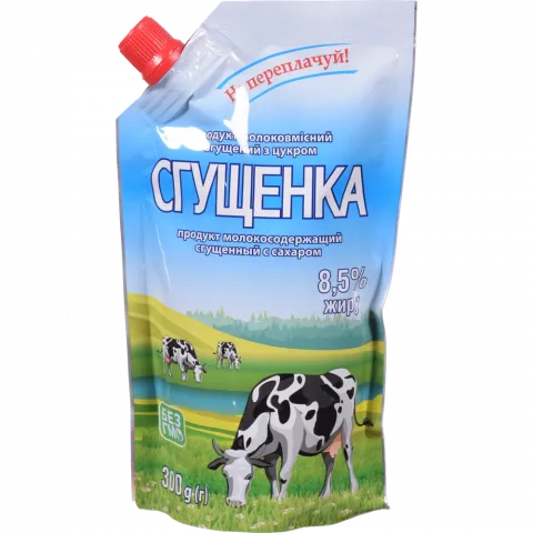 Продукт мол. згущ. Ічня 300 г д/пак.