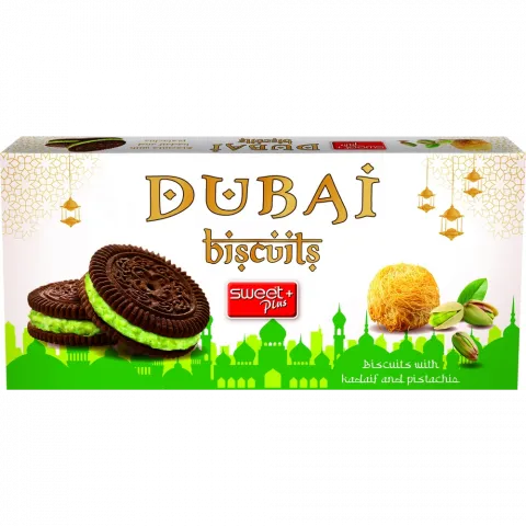 Печ.DUBAI 140г з фісташ.та кадаїфським кремом(Болгарія)