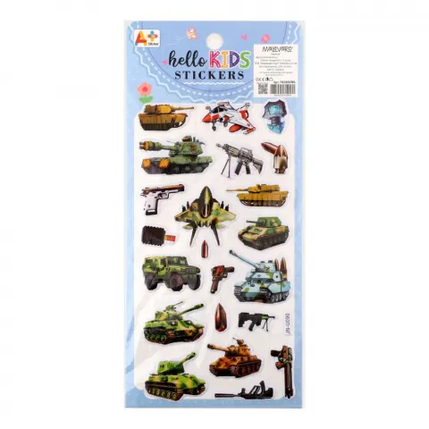 Наліпки дит. Маlevaro об`ємні 5 10х22 см