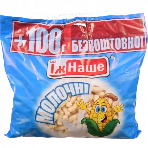 Кукурудзяні пал Їж Наше 450 г Молочні