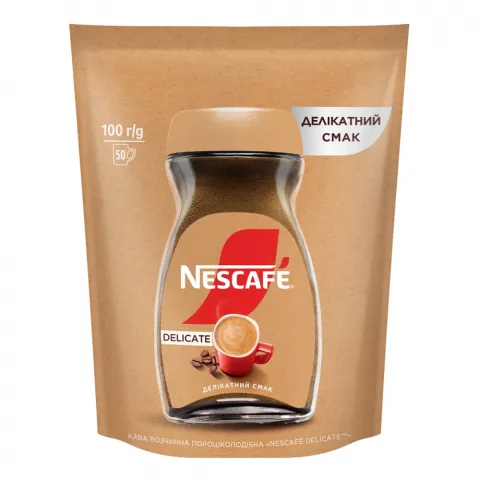Кава Нескафе Делікат 100 г розч.