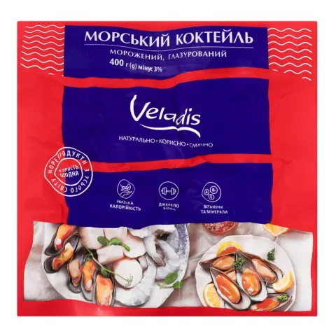 Морський коктейль Veladis 400 г