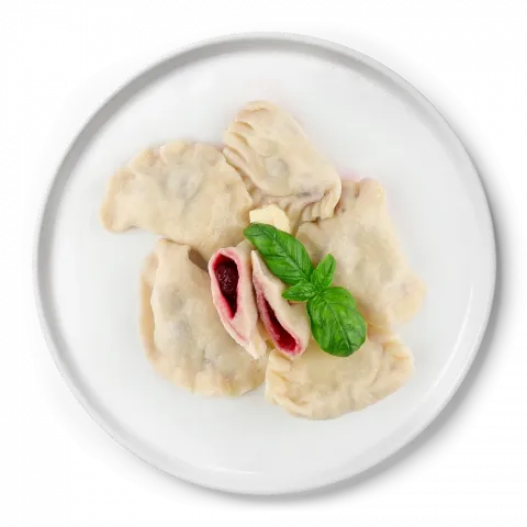 Вареники з вишневою начинкою с/м    ваг СП