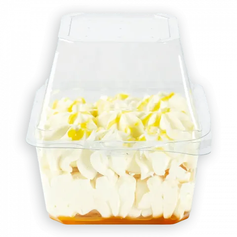 Десерт Меренговий з начинкою манго-маракуя  ваг. КондЦМ