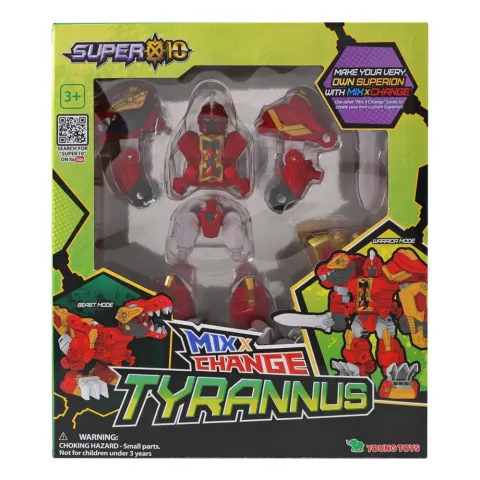 Іграшка-трансформер Super10 Міх Тіранус