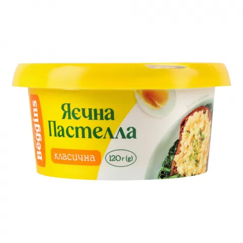 Паста з яйцем Beggins 120 г Яєчна пастелла класична