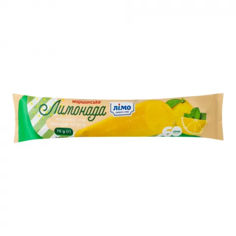 Морозиво Лімо and Моршинська 70 г лід Лимонада