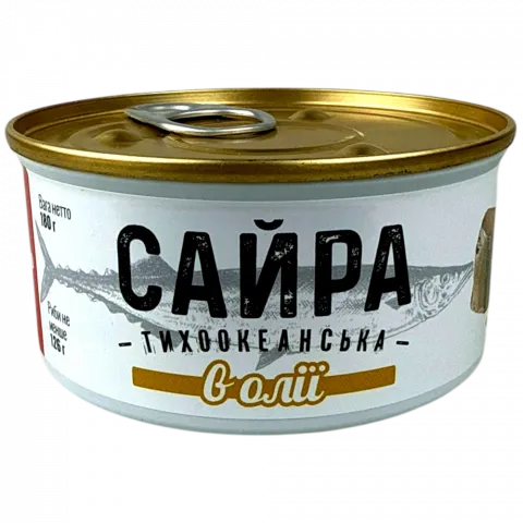 Конс Banga Сайра в олії 180 г (Латвія)