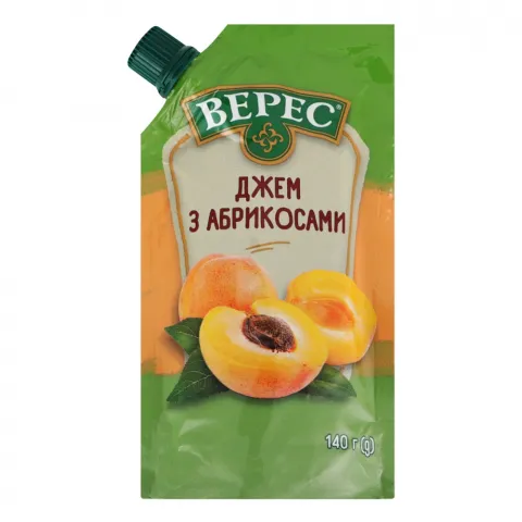 Джем Верес 140 г д/пак. з абрикосами