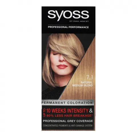 Фарба д/волосся Syoss 7-1 Насичений Русявий