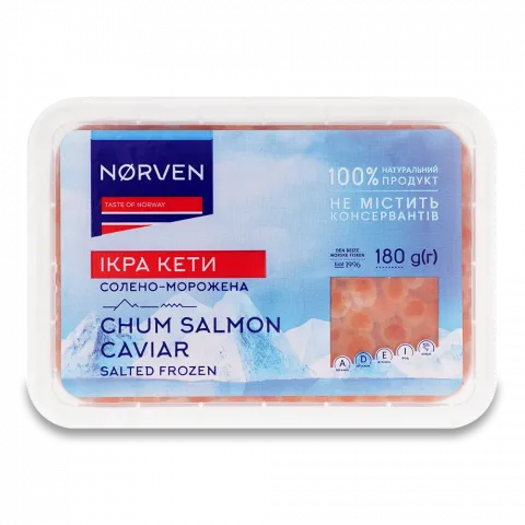 Ікра Кети Norven 180 г с/м