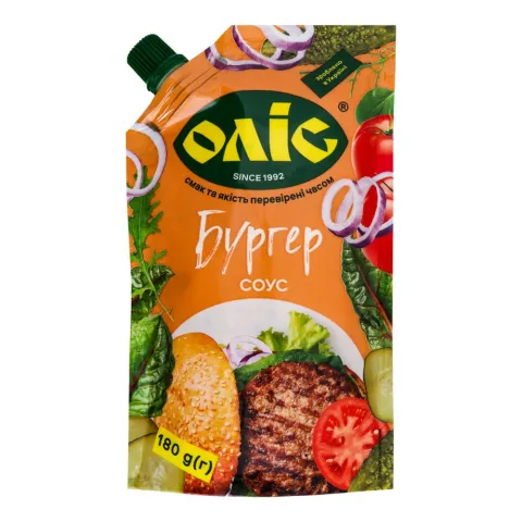 Соус Оліс 180 г д/пак. Бургер