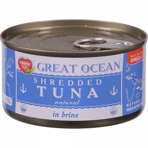Конс Тунець Great Ocean 170 г подріб. в/с