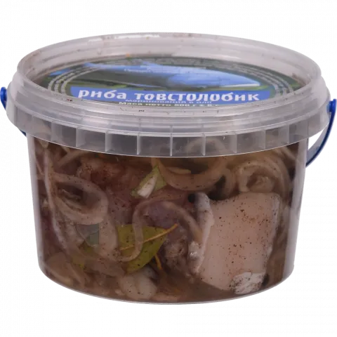 Риба Толстолобик маринований в олії 500 г РЦ Кул.