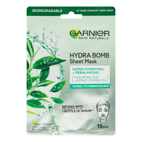 Маска д/обличчя Garnier 32 г Skin Naturale Зволоження та свіжість д/нормальної шкіри