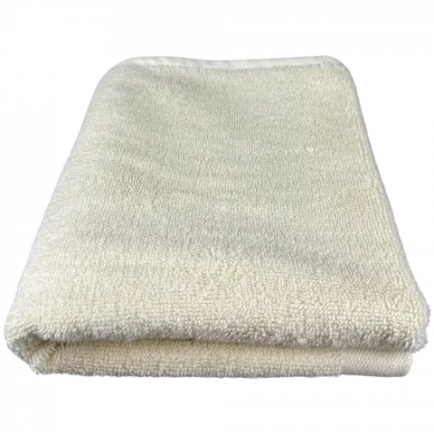 Рушник махровий DINA.ME MURSALIN 40х70 см 550 г/м2 Молочний (Узбекистан) И691