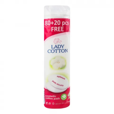 Ватні диски Lady Cotton космет. 80+20 шт.