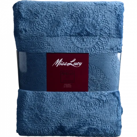 Плед Otello Miss Lucy 170х210 см поліестер 260 г/м2 блакитний 8K8320 И457