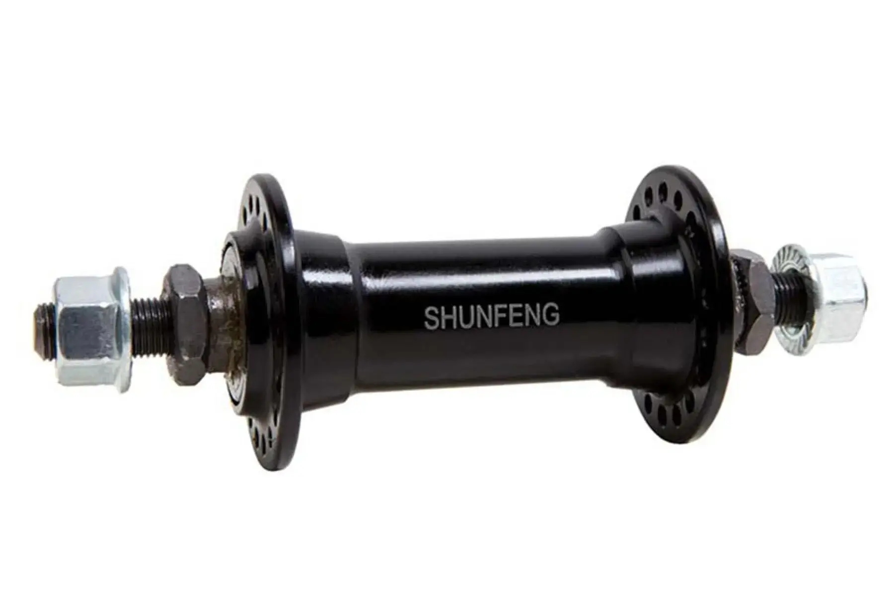 Втулка передня al 36h vbr Shunfeng sf-a201f черн. На гайках