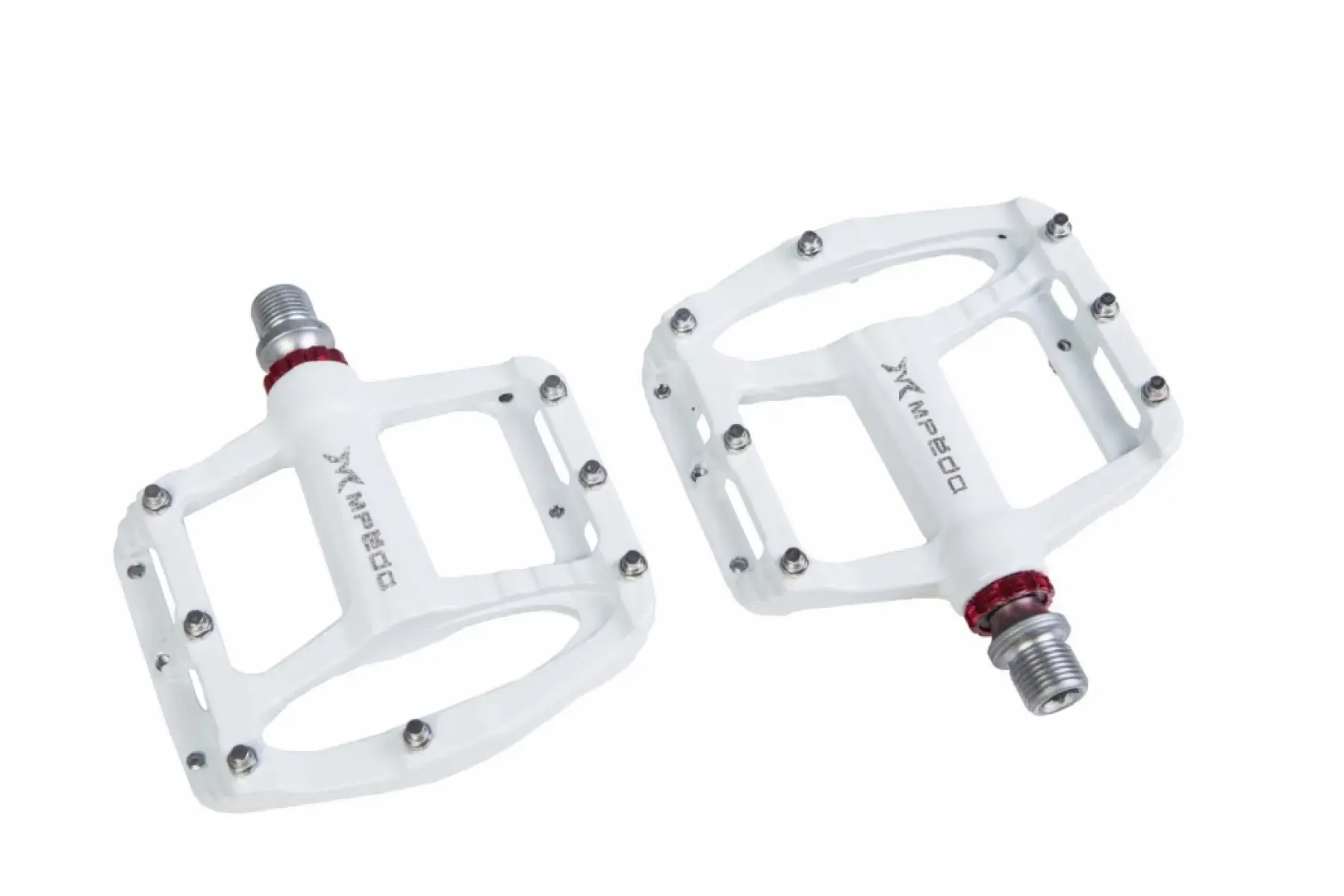 Педалі алюмінієві на промпідшипниках Mpeda AL-65 White Wraith білі